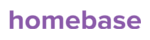 Homebase Affiliate Program, Homebase logo, Homebase payroll management tools